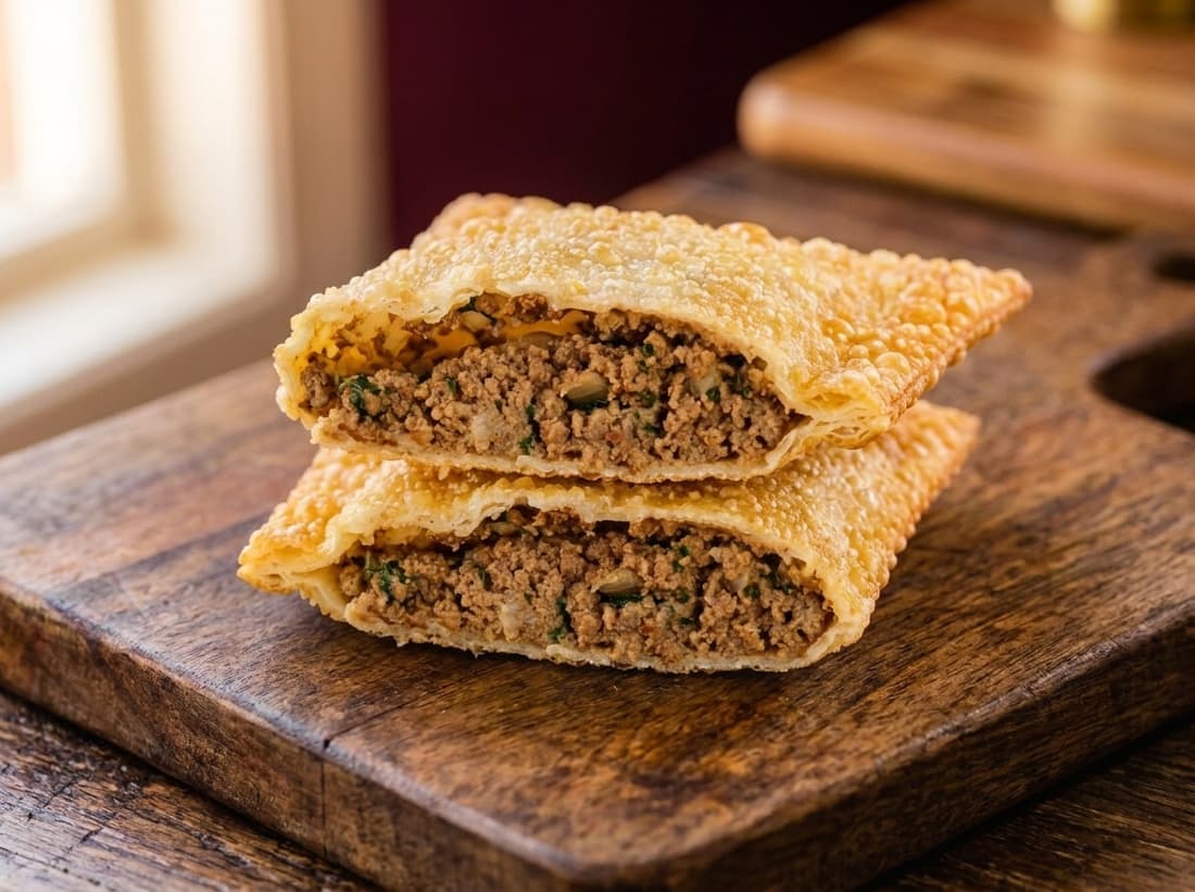 Pastel de Carne — Frango da Família, Luzimangues